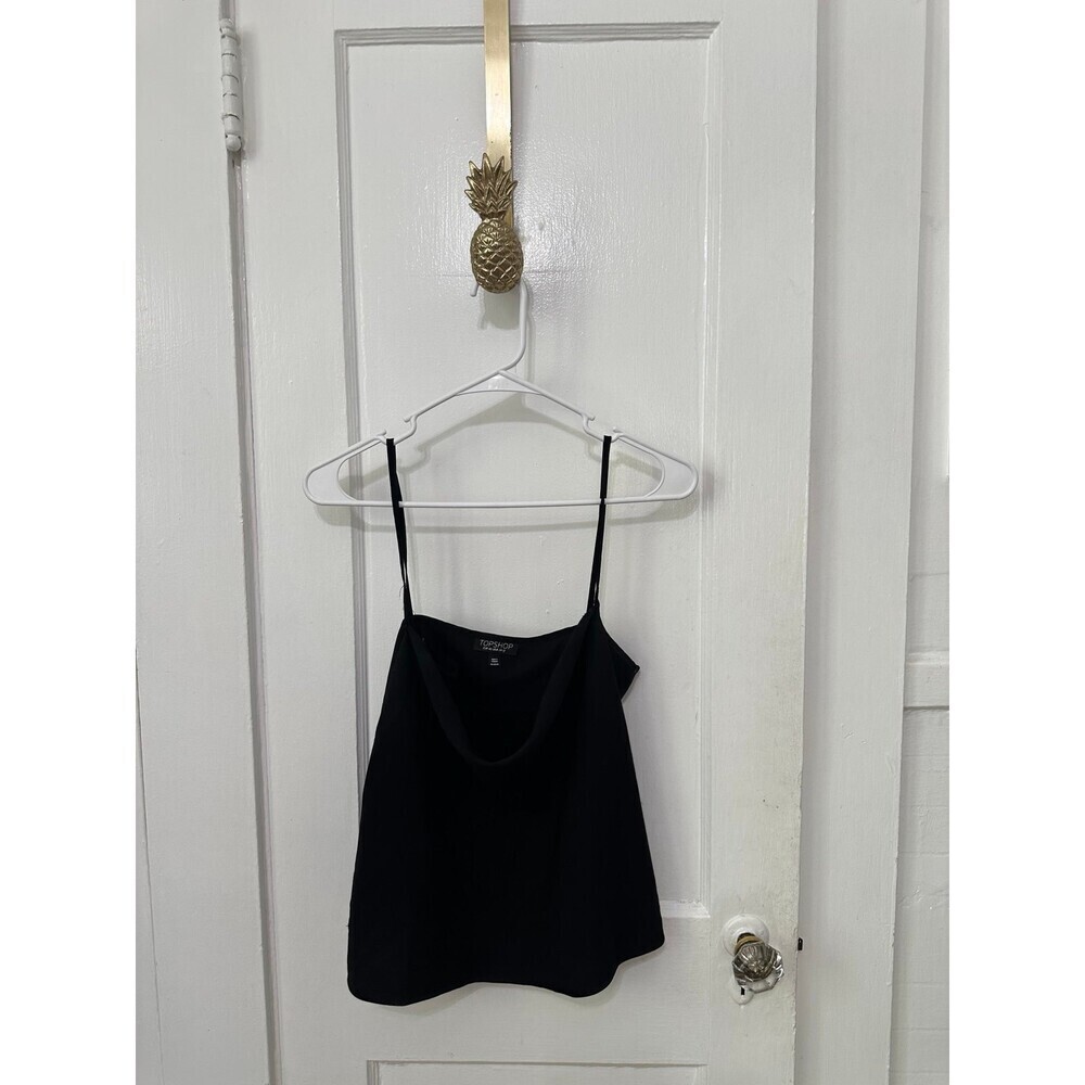 Topshop women’s size 8 black tank top